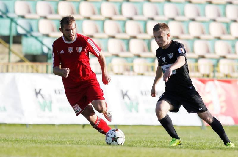 Football. I Liga. Rozwoj Katowice - Pogon Siedlce. 24.10.2015