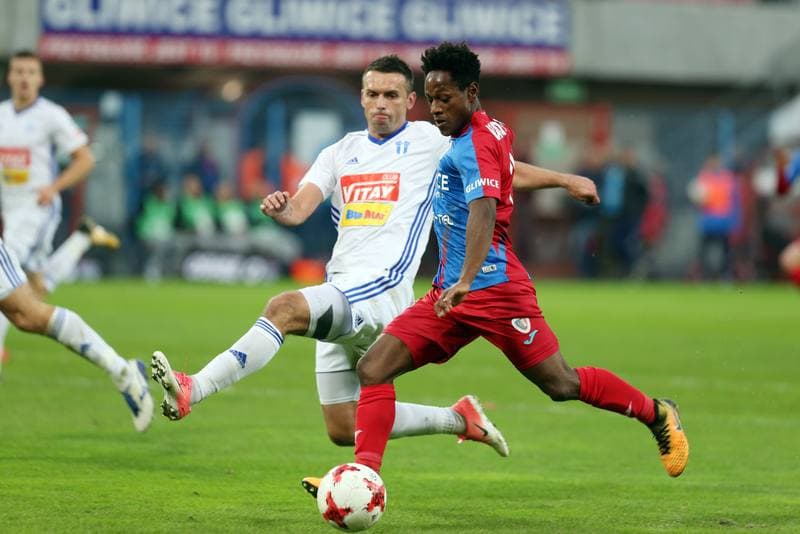 Football. Lotto Ekstraklasa. Piast Gliwice - Wisla Plock. 28.10.2017