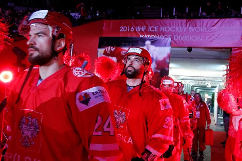 Ice Hockey. World Championship Division 1A. Poland - Korea. 24.04.2016