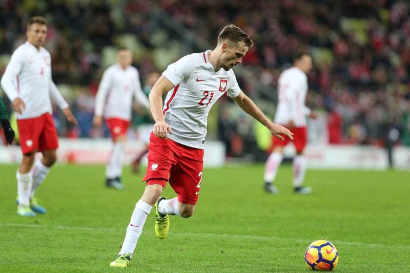 Football. International Friendly. Poland - Mexico. 13.11.2017