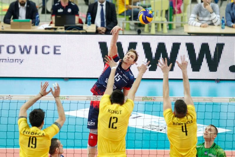 Volleyball. PlusLiga. GKS Katowice - ZAKSA Kedzierzyn-Kozle. 21.11.2017