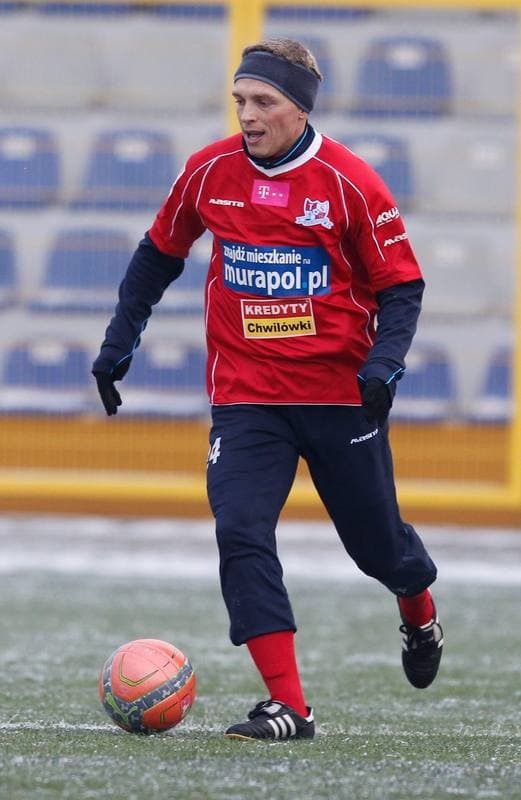 Football. Friendly Match. Podbeskidzie Bielsko Biala - Sandecja Nowy Sacz. 23.01.2014