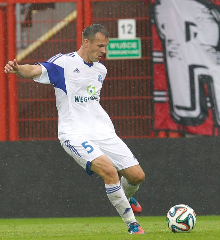 Football. UEFA Europa League. Ruch Chorzow - Esbjerg FB. 31.07.2014