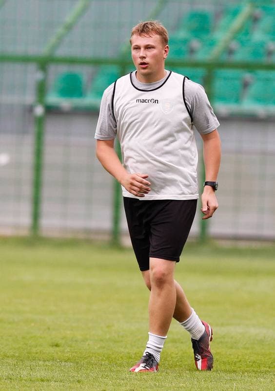 Football. GKS Katowice. Training. 19.01.2015