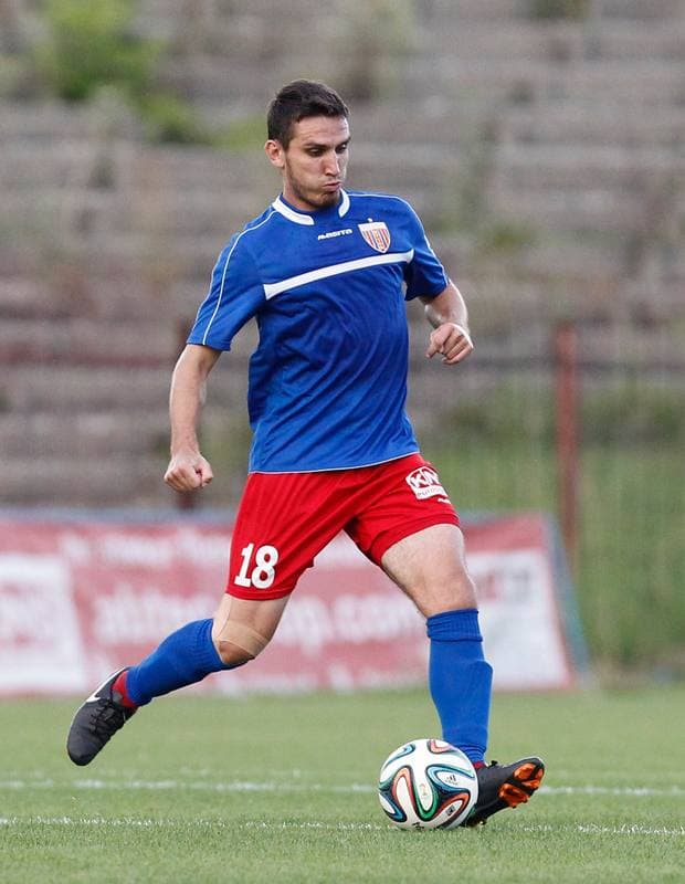 Football. III Liga Opolsko - Slaska. Polonia Bytom - Rekord Bielsko Biala. 10.08.2014