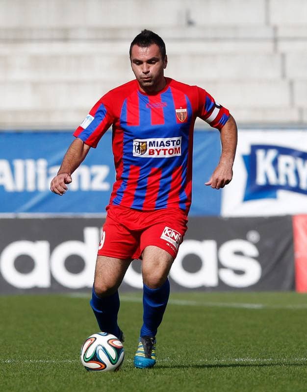 Football. III Liga. Gornik II Zabrze - Polonia Bytom. 05.10.2014