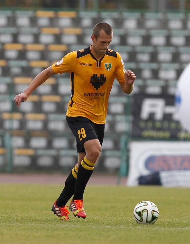 Football. I Liga. Olimpia Grudziadz - GKS Katowice. 11.10.2014