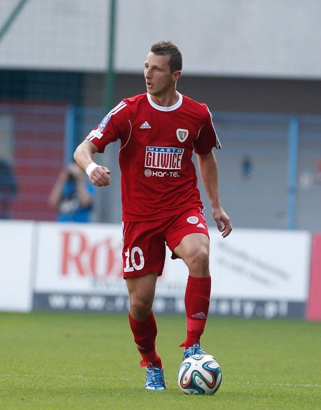 Football. Benefis Jaroslawa Kaszowskiego. Piast Gliwice - Ruch Chorzow. 12.10.2014
