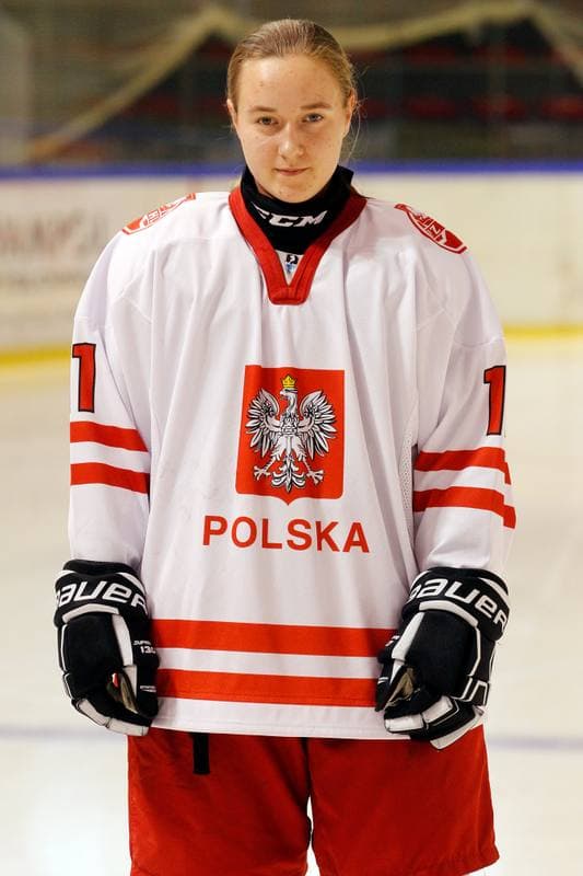 Ice Hockey. Women's U18 Olympic Hope Tournament. Poland - Latvia. 15.12.2017