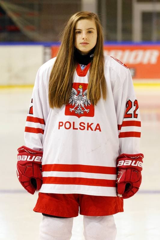 Ice Hockey. Women's U18 Olympic Hope Tournament. Poland - Latvia. 15.12.2017
