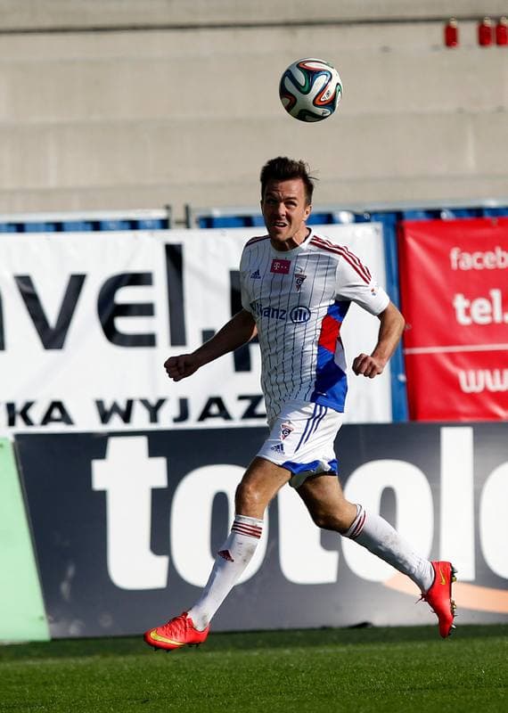 Football. T-Mobile Ekstraklasa. Gornik Zabrze - Pogon Szczecin. 02.11.2014