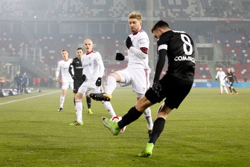 Football. Lotto Ekstraklasa. Gornik Zabrze - Cracovia Krakow. 18.12.2017