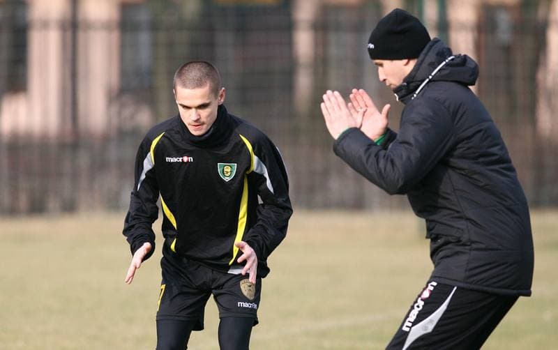 Football. GKS Katowice. Training. 29.06.2015