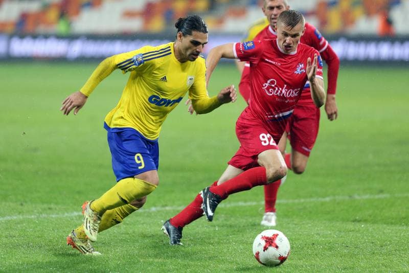 Football. Polish Cup. Podbeskidzie Bielsko-Biala - Arka Gdynia. 19.09.2017
