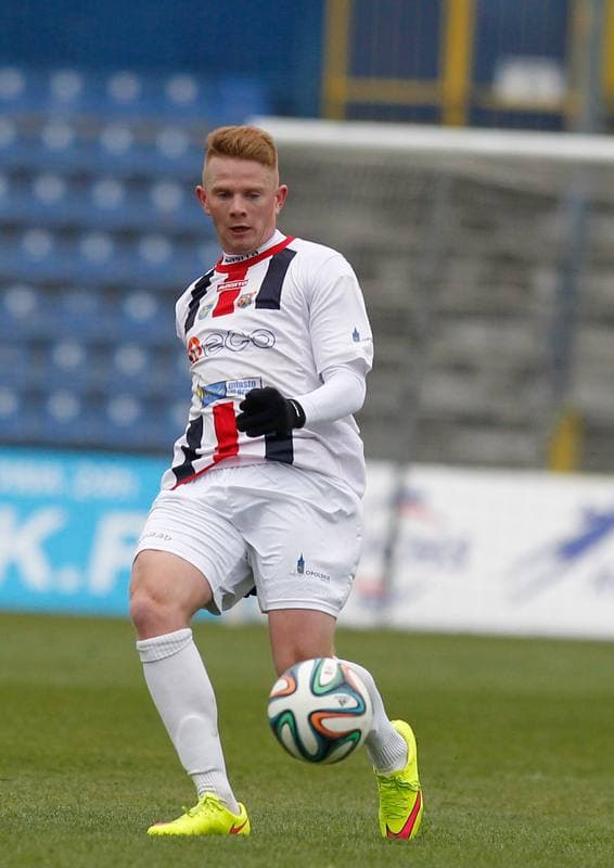 Football. III Liga Opolsko Slaska. Ruch II Chorzow - Odra Opole. 22.03.2015