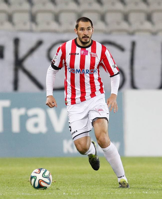 Football. T-Mobile Ekstraklasa. Cracovia Krakow - Korona Kielce. 22.05.2015