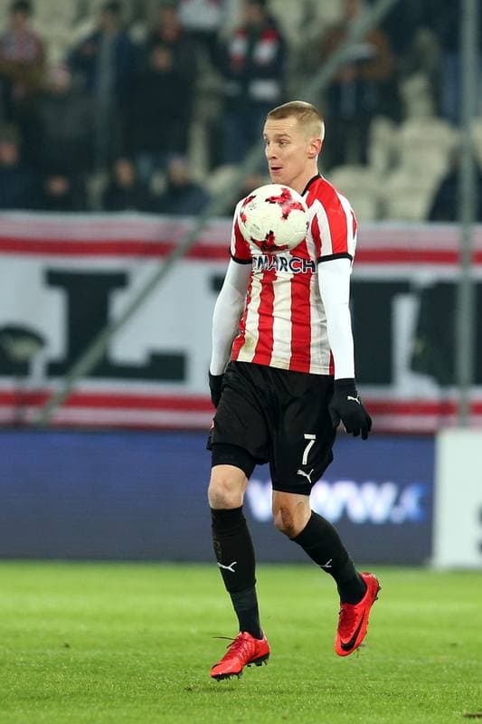Football. Lotto Ekstraklasa. Cracovia Krakow - Korona Kielce. 04.12.2017