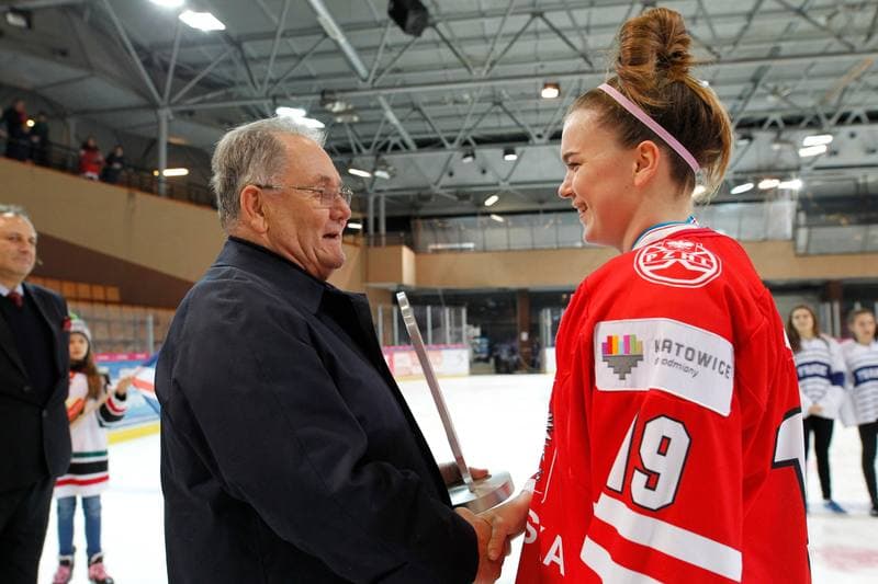 Ice Hockey. Women's U18 World Championship Division 1B. Poland - Great Britain. 12.01.2018