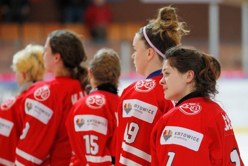 Ice Hockey. Women's U18 World Championship Division 1B. Poland - Denmark. 09.01.2018
