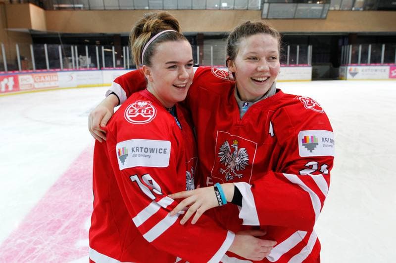 Ice Hockey. Women's U18 World Championship Division 1B. Poland - Great Britain. 12.01.2018