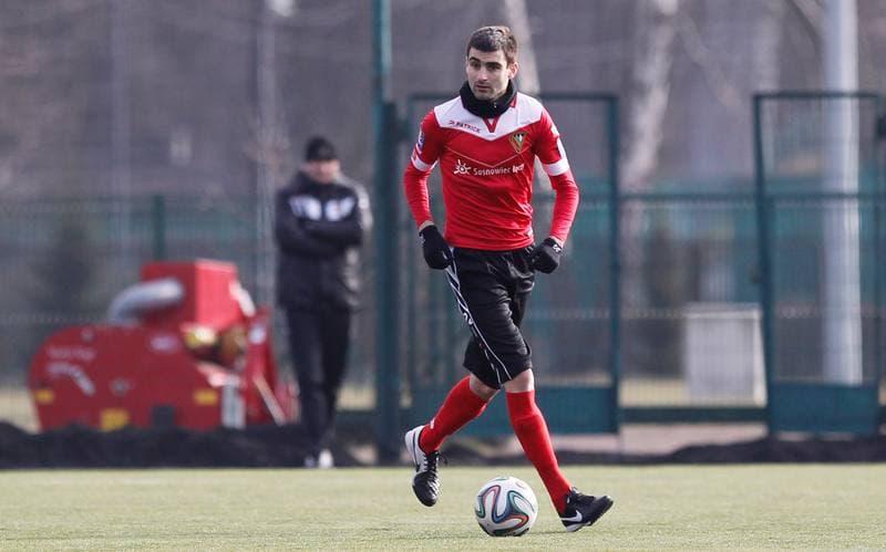Football. Sparing. Zaglebie Sosnowiec - GKS Tychy. 27.01.2016