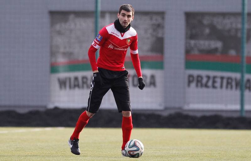 Football. Sparing. Zaglebie Sosnowiec - GKS Tychy. 27.01.2016