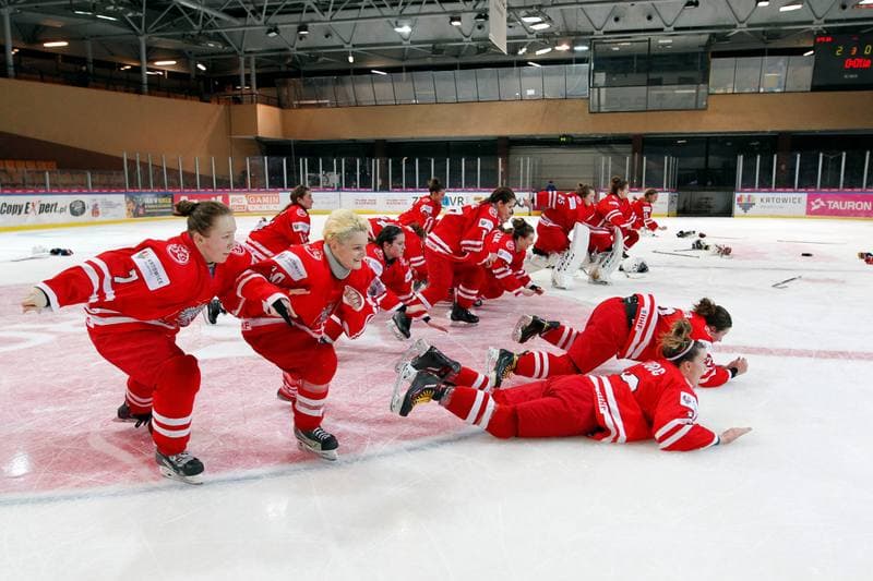 Ice Hockey. Women's U18 World Championship Division 1B. Poland - Great Britain. 12.01.2018