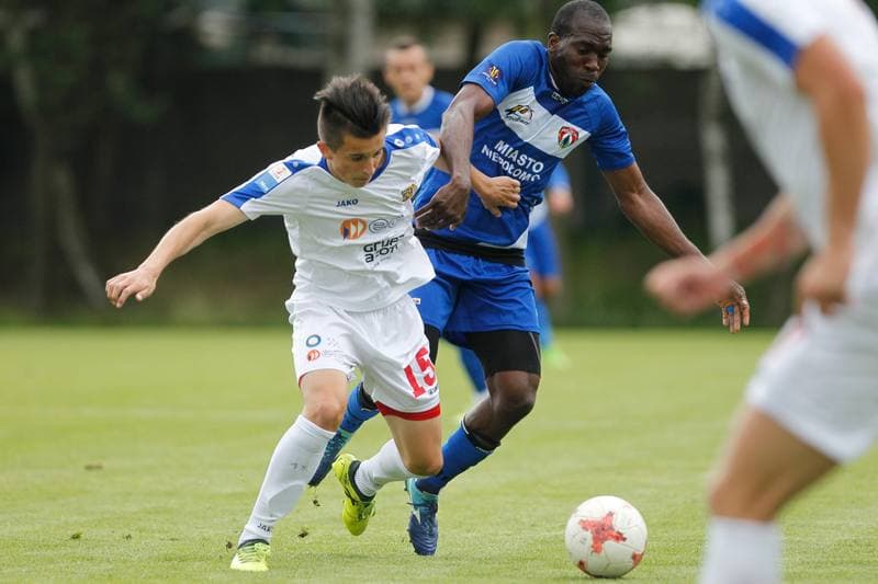 Football. Sparing. Odra Opole - Puszcza Niepolomice. 23.06.2018