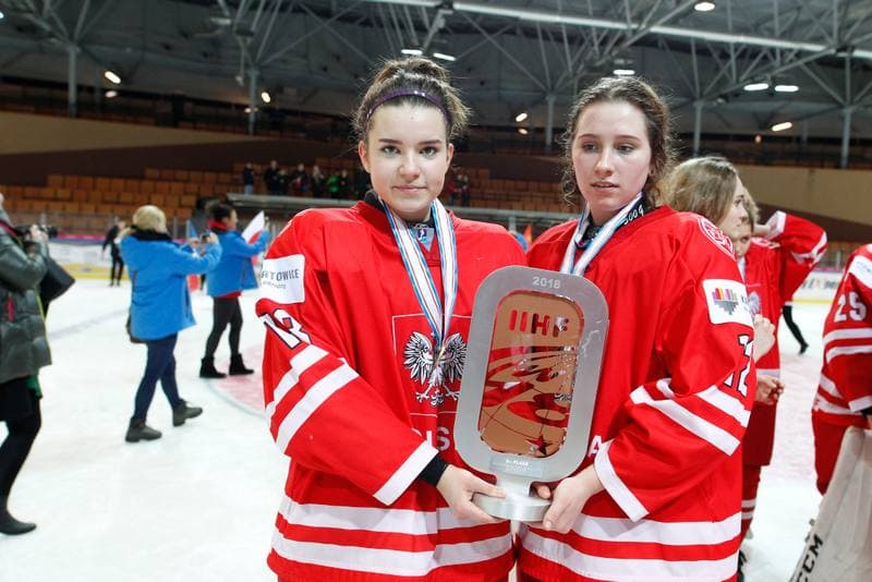 Ice Hockey. Women's U18 World Championship Division 1B. Poland - Great Britain. 12.01.2018