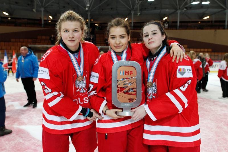 Ice Hockey. Women's U18 World Championship Division 1B. Poland - Great Britain. 12.01.2018