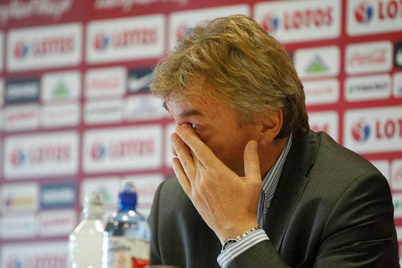 Football. Poland national team. Press Conference. 10.10.2018