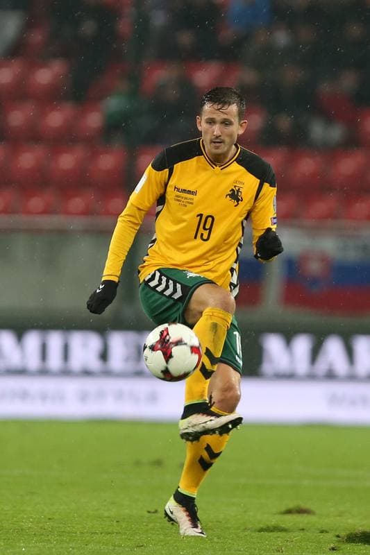 Football. World Cup Qualifiers. Slovakia - Lithuania. 11.11.2016