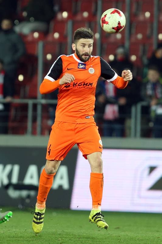 Football. Lotto Ekstraklasa. Cracovia Krakow - Zaglebie Lubin. 13.03.2017