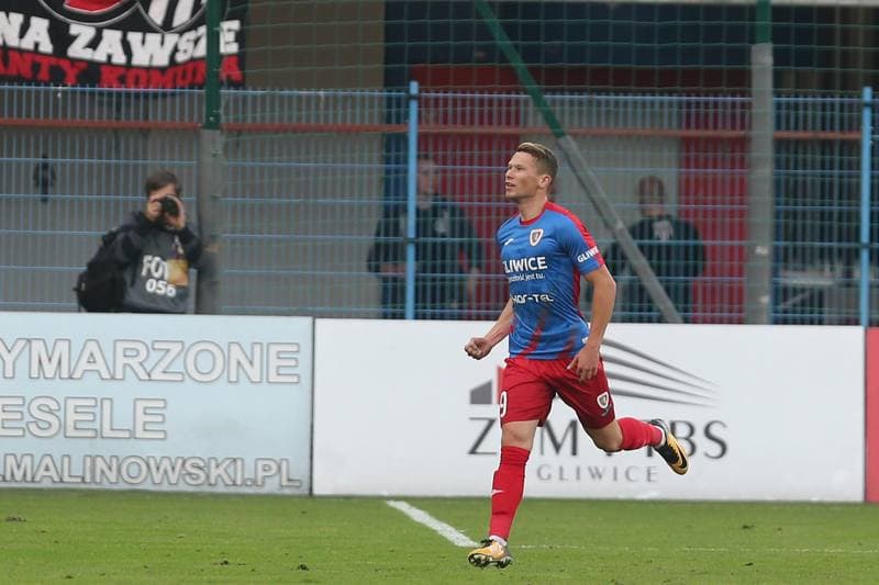 Football. Lotto Ekstraklasa. Piast Gliwice - Sandecja Nowy Sacz. 14.10.2017