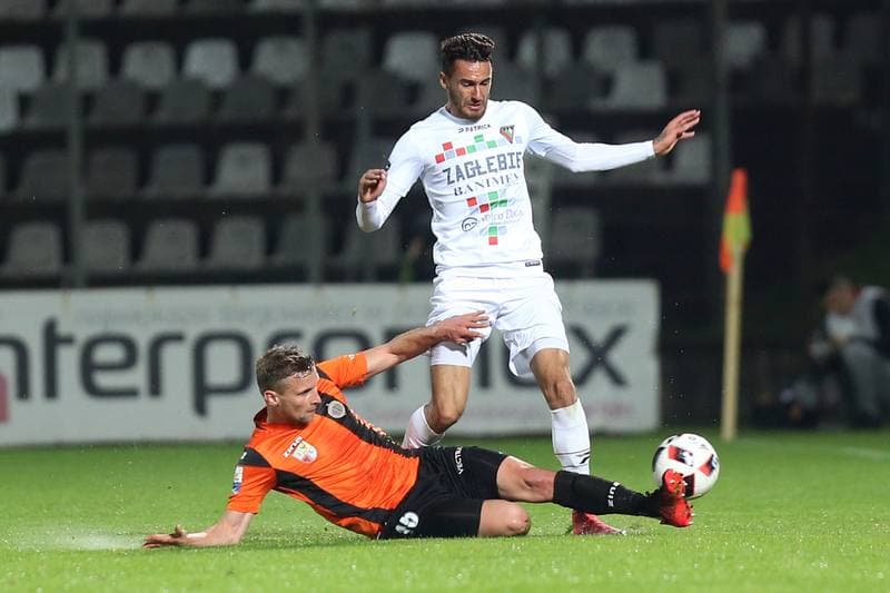 Football. Nice I Liga. Zaglebie Sosnowiec - Chrobry Glogow. 18.10.2017