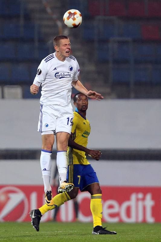 Football. UEFA Europa League. FC Zlin - FC Copenhagen. 19.10.2017