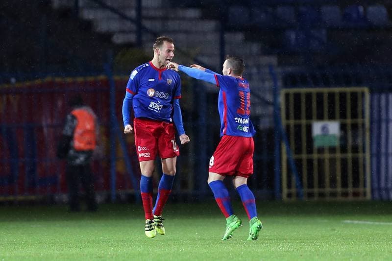 Football. Nice I Liga. Ruch Chorzow - Odra Opole. 29.10.2017