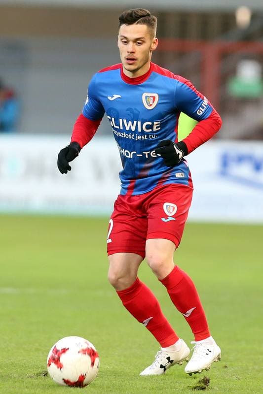 Football. Lotto Ekstraklasa. Piast Gliwice - Cracovia Krakow. 18.11.2017