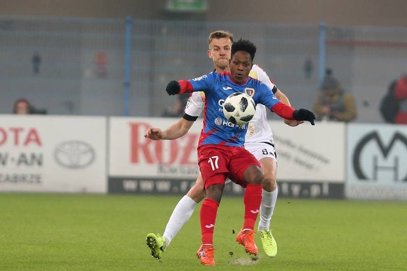 Football. Lotto Ekstraklasa. Piast Gliwice - Jagiellonia Bialystok. 12.02.2018