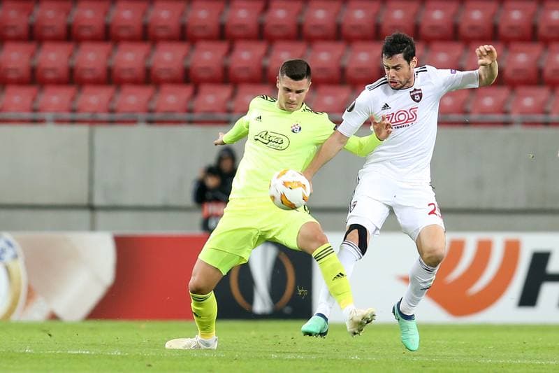 Football. UEFA Europa League. Spartak Trnava - Dinamo Zagreb. 25.10.2018