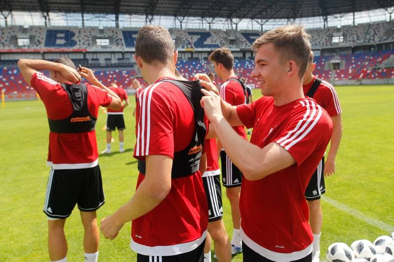 Football. Gornik Zabrze. Training. 25.07.2018