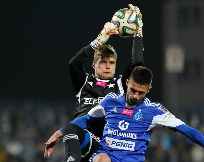 Football. T-Mobile Ekstraklasa. Ruch Chorzow - Wisla Krakow. 13.12.2014