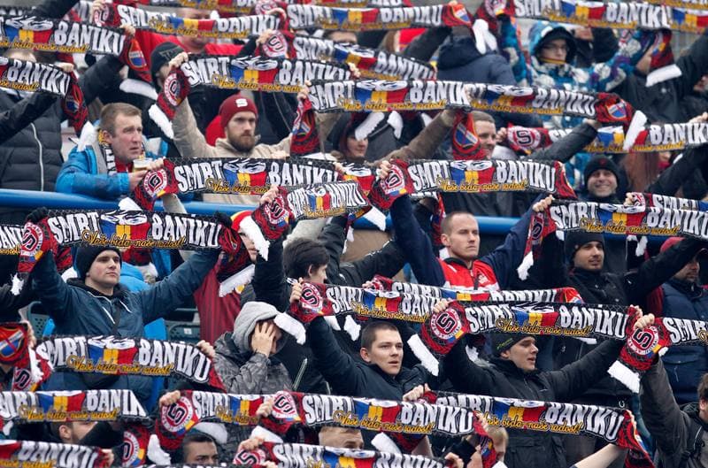Football. SYNOT Liga. Banik Ostrava - Sparta Prague. 28.02.2015