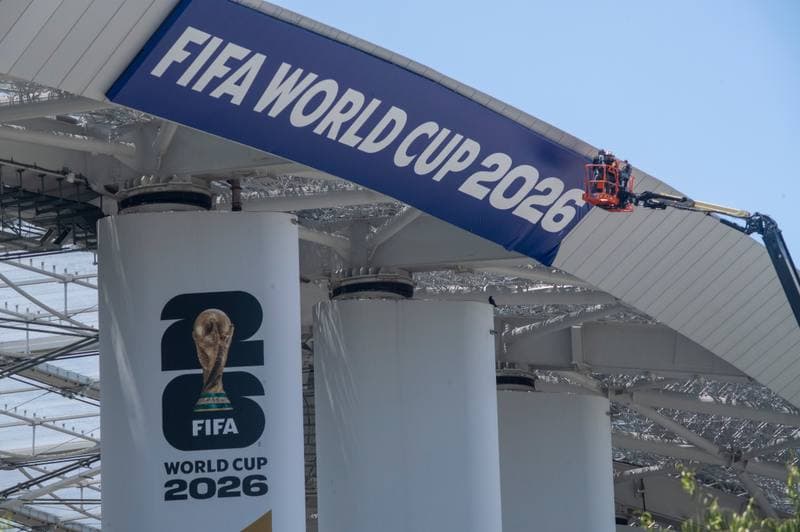Football. World Cup 2026. Preparations in Los Angeles. 08.06.2026