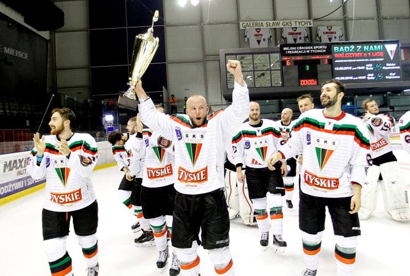 Ice Hockey. Polish Supercup. GKS Tychy - Cracovia Krakow. 04.09.2015
