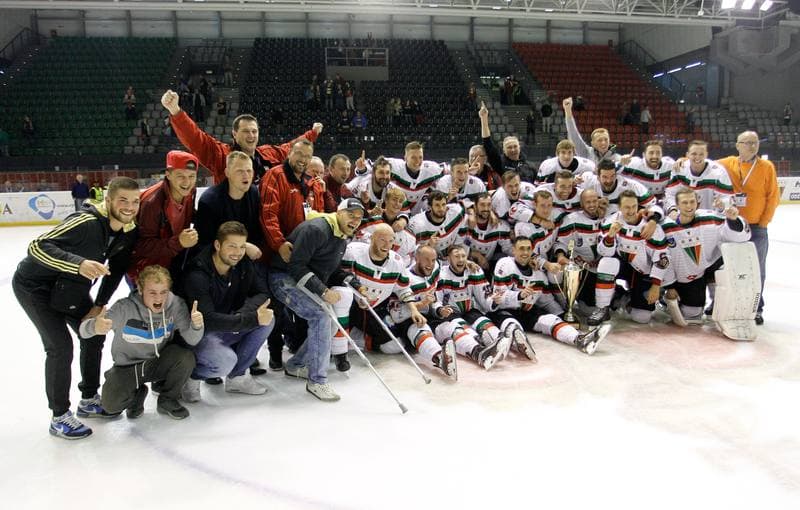 Ice Hockey. Polish Supercup. GKS Tychy - Cracovia Krakow. 04.09.2015