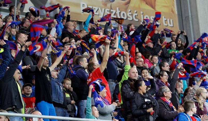 Football. PKO BP Ekstraklasa. Piast Gliwice - Wisla Krakow. 03.10.2015