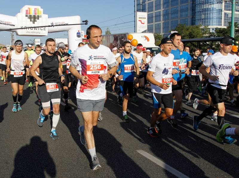 Running. Silesia Marathon. 04.10.2015