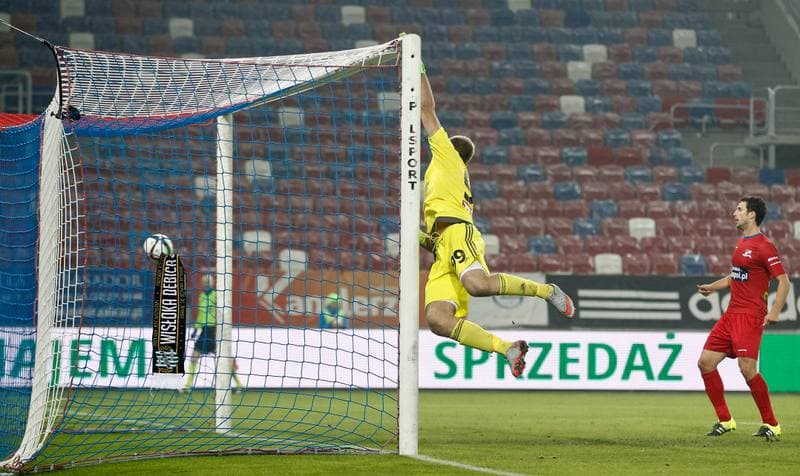 Football. Polish Cup. Gornik Zabrze - Podbeskidzie Bielsko Biala. 28.10.2014