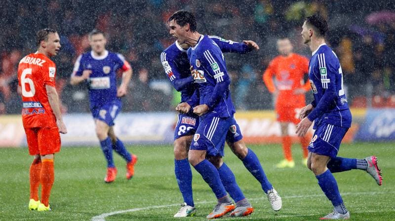 Football. PKO BP Ekstraklasa. Termalica Bruk-Bet Nieciecza - Piast Gliwice. 20.11.2015